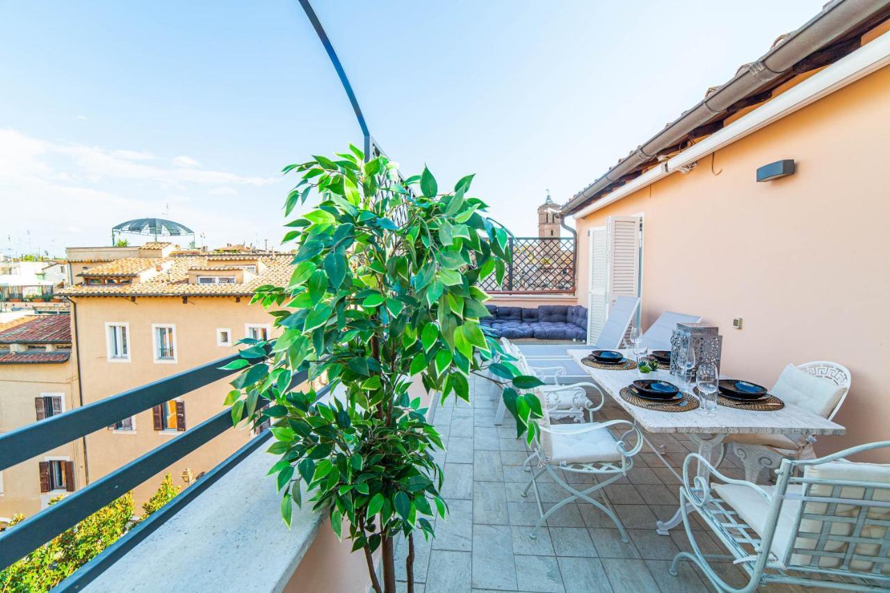 Luxury Top Floor In Trastevere Rome Exterior photo