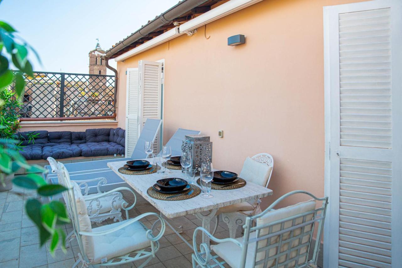 Luxury Top Floor In Trastevere Rome Exterior photo